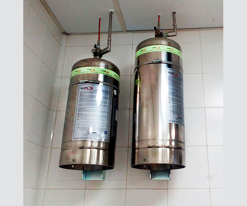 Extincion de campana de cocina